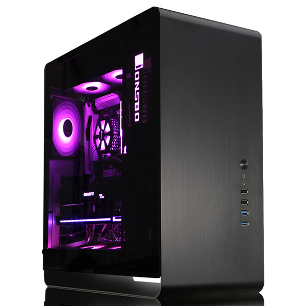 Zdjęcie produktu: Obudowa do komputera Jonsbo UMX4 Window Midi-Tower, hartowane szkło czarna