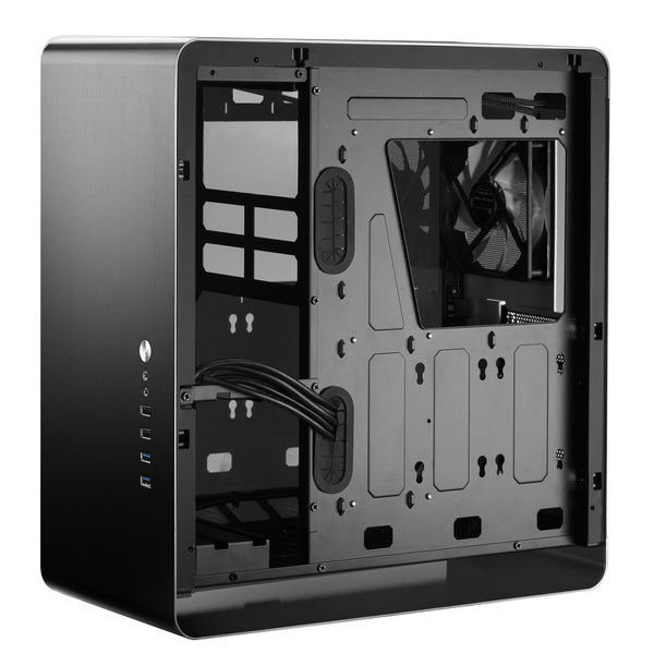 Zdjęcie produktu: Obudowa do komputera Jonsbo UMX4 Window Midi-Tower, hartowane szkło czarna