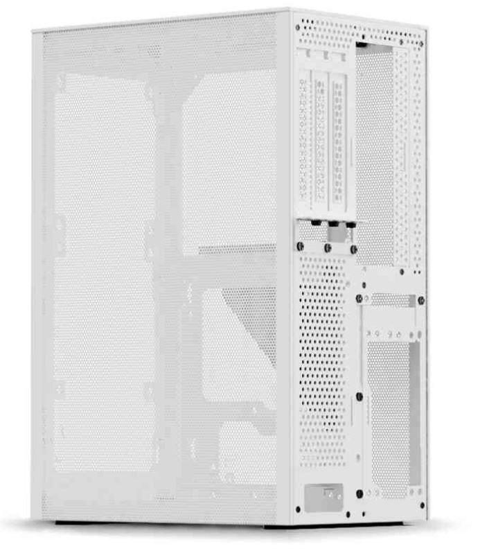 Obudowa do komputera Ssupd Meshlicious Full Mesh ITX biała