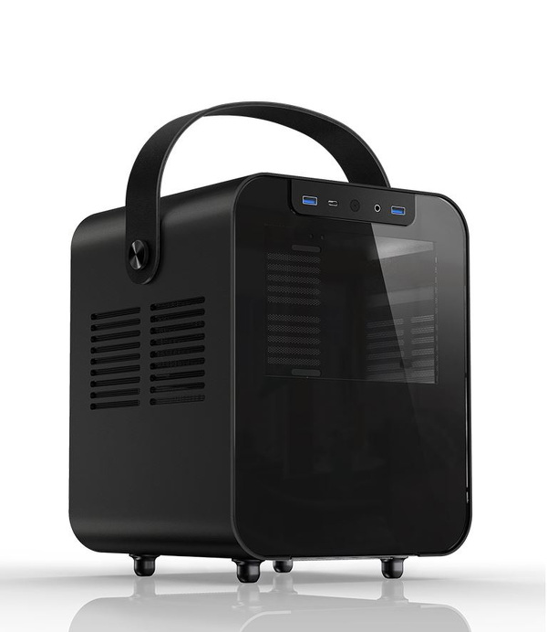 Zdjęcie produktu: Obudowa do komputera Jonsplus BO 100 ITX, hartowane szkło czarna