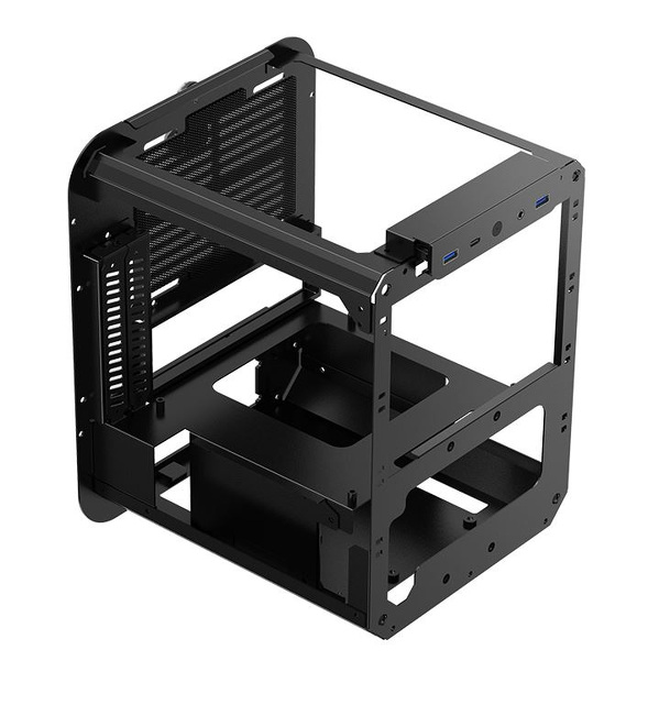 Zdjęcie produktu: Obudowa do komputera Jonsplus BO 100 ITX, hartowane szkło czarna