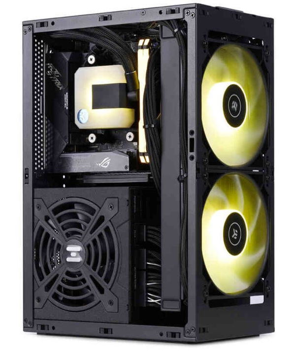 Zdjęcie produktu: Obudowa do komputera Ssupd Meshlicious Full Mesh PCIE 4.0 Edition Mini-ITX czarna Zdjęcie produktu: Obudowa do komputera Ssupd Meshlicious Full Mesh PCIE 4.0 Edition Mini-ITX czarna