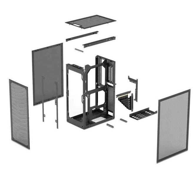 Zdjęcie produktu: Obudowa do komputera Ssupd Meshlicious Full Mesh PCIE 4.0 Edition Mini-ITX czarna Zdjęcie produktu: Obudowa do komputera Ssupd Meshlicious Full Mesh PCIE 4.0 Edition Mini-ITX czarna