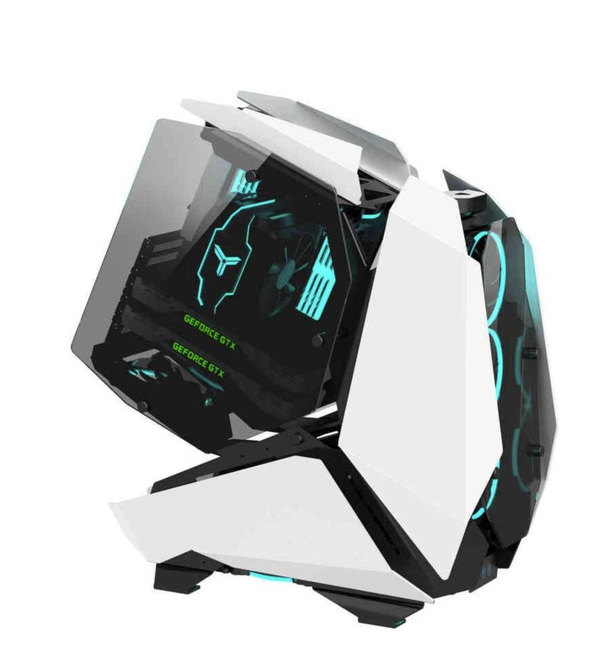 Zdjęcie produktu: Obudowa do komputera Jonsbo MOD5 Big-Tower Showcase, hartowane szkło biała