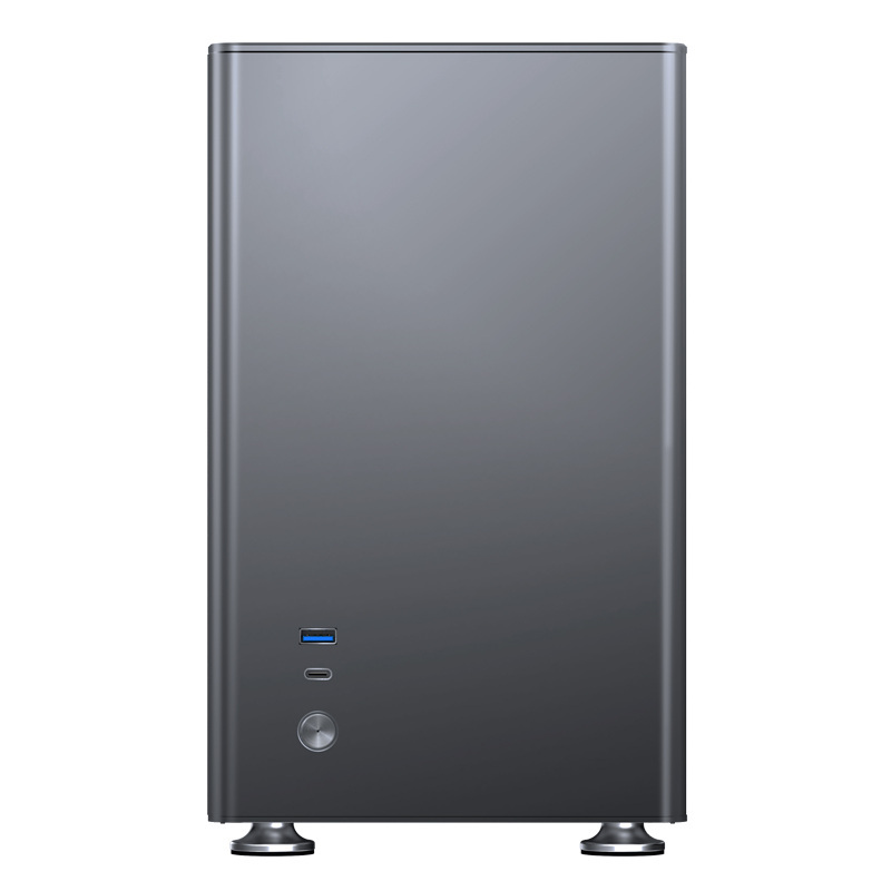 Obudowa do komputera Jonsbo A4 ITX, hartowane szkło szara