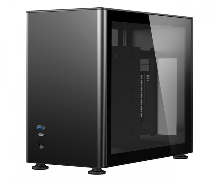 Zdjęcie produktu: Obudowa do komputera Jonsbo A4 ITX, hartowane szkło czarna Zdjęcie produktu: Obudowa do komputera Jonsbo A4 ITX, hartowane szkło czarna