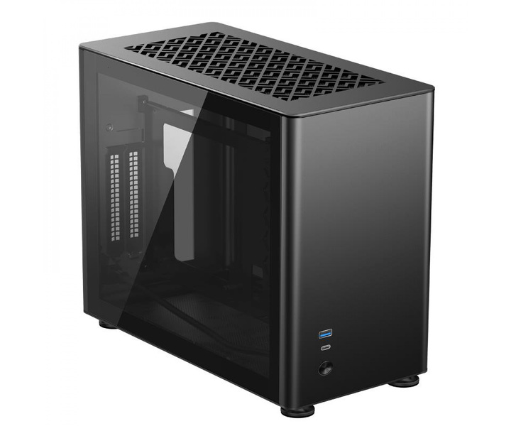 Zdjęcie produktu: Obudowa do komputera Jonsbo A4 ITX, hartowane szkło czarna Zdjęcie produktu: Obudowa do komputera Jonsbo A4 ITX, hartowane szkło czarna