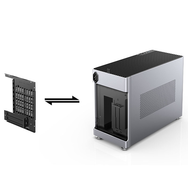 Zdjęcie produktu: Obudowa do komputera Jonsplus i100 Pro ITX srebrna