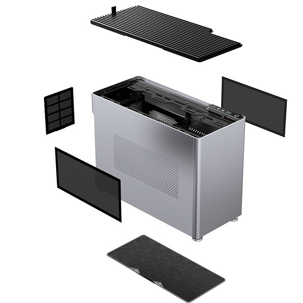 Zdjęcie produktu: Obudowa do komputera Jonsplus i100 Pro ITX srebrna