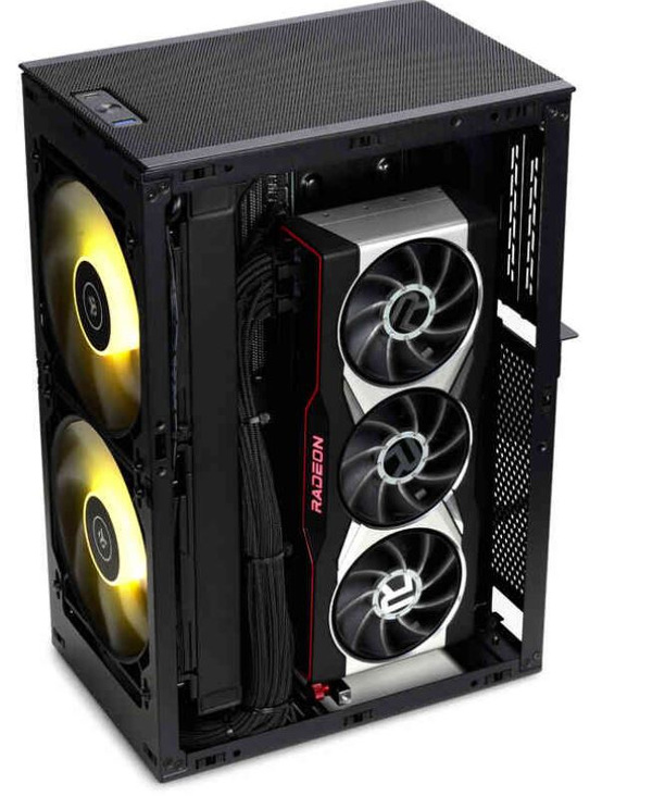 Zdjęcie produktu: Obudowa do komputera Ssupd Meshlicious Full Mesh ITX czarna