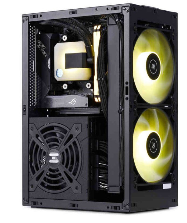 Zdjęcie produktu: Obudowa do komputera Ssupd Meshlicious Full Mesh ITX czarna