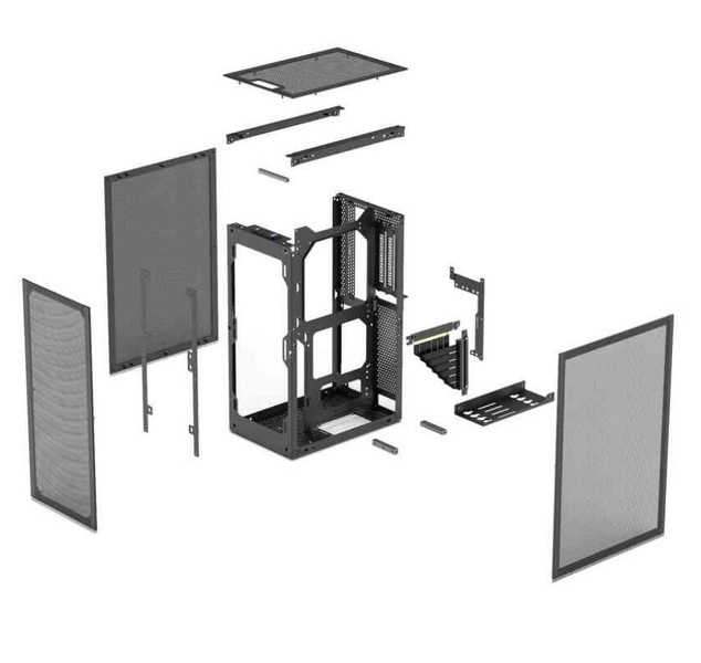 Zdjęcie produktu: Obudowa do komputera Ssupd Meshlicious Full Mesh ITX czarna