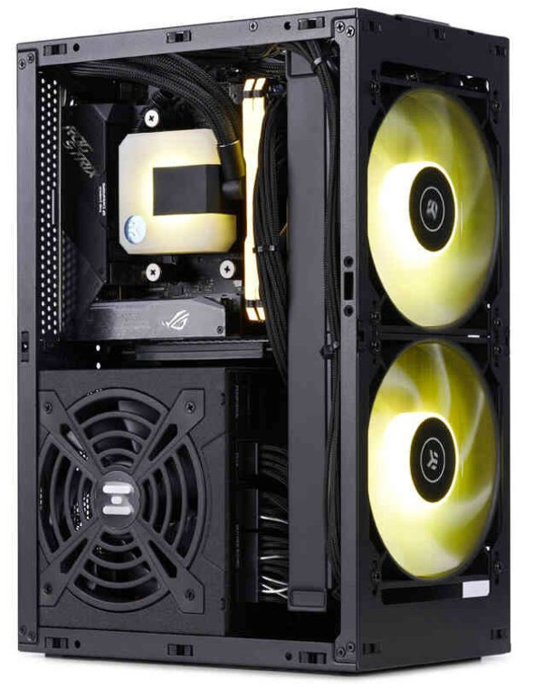 Zdjęcie produktu: Obudowa do komputera Ssupd Meshlicious ITX, hartowane szkło, czarna