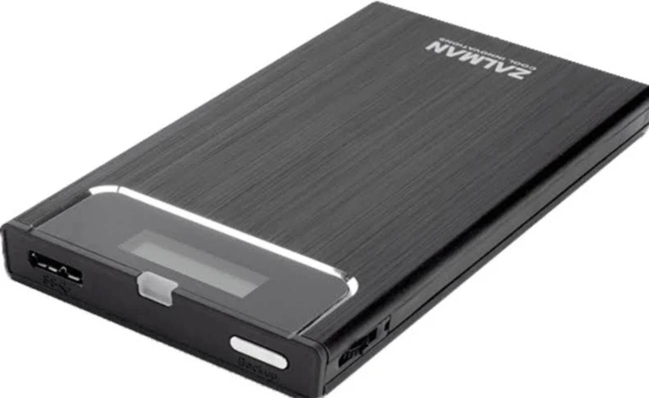 Kieszeń zewnętrzna Zalman ZM-VE350 HDD 2,5" USB 3.0 czarna