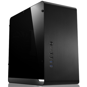 Miniatura produktu: Obudowa do komputera Jonsbo UMX3 Window Micro ATX, hartowane szkło czarna