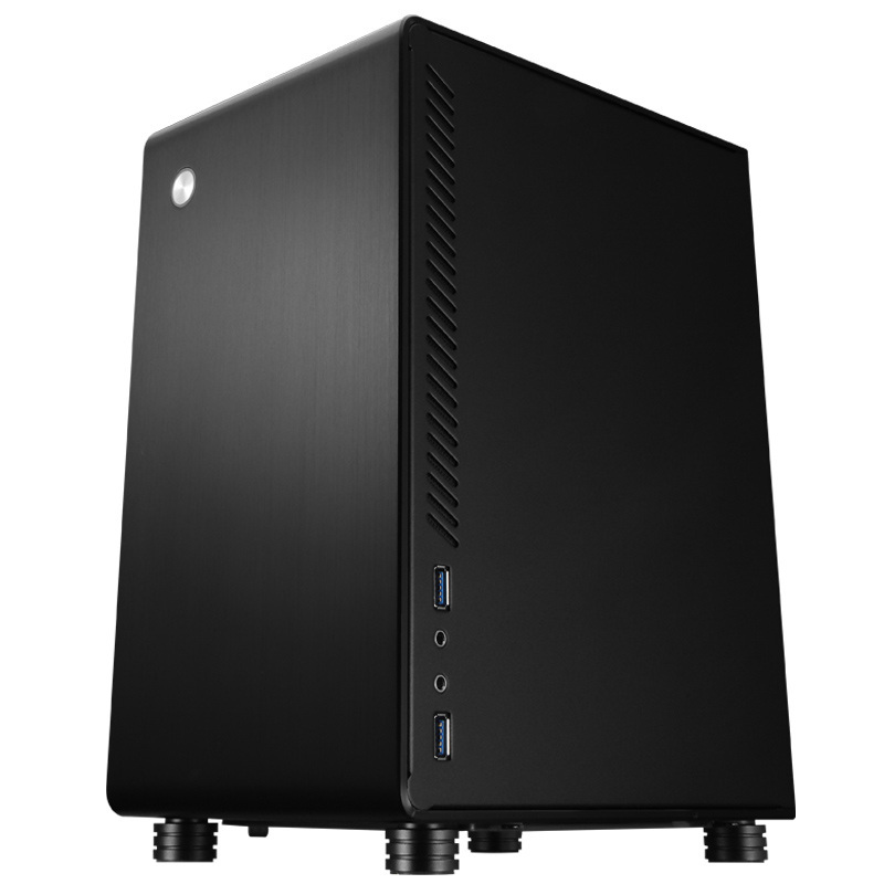 Obudowa do komputera Jonsbo U1 Plus Mini-ITX, hartowane szkło czarna