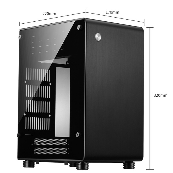 Zdjęcie produktu: Obudowa do komputera Jonsbo U1 Plus Mini-ITX, hartowane szkło czarna