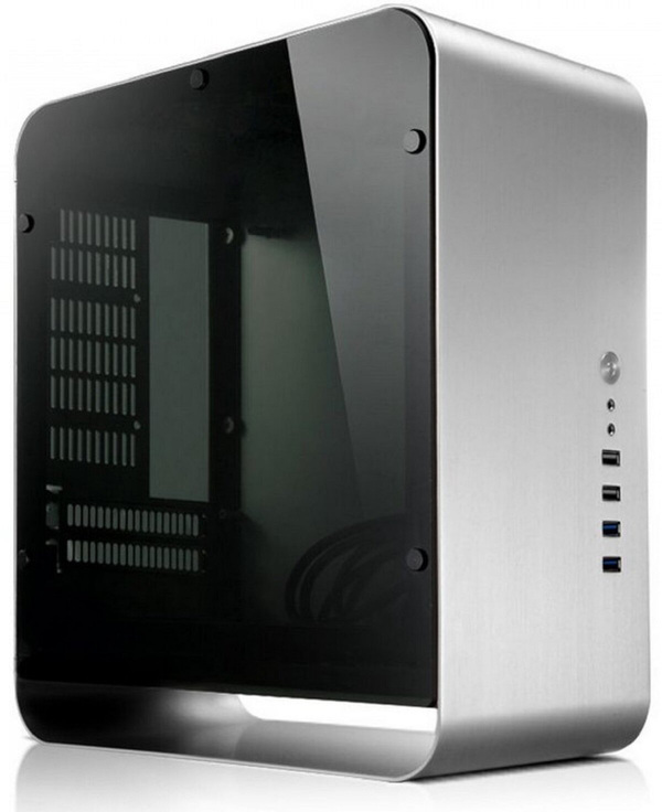 Zdjęcie produktu: Obudowa do komputera Jonsbo UMX1 Plus Window ITX, hartowane szkło srebrna