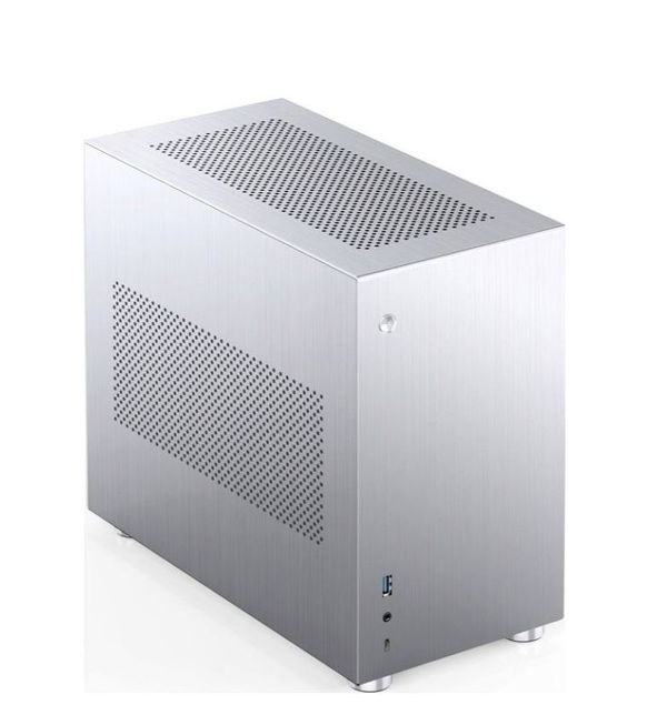Zdjęcie produktu: Obudowa do komputera Jonsbo V10 ITX, hartowane szkło srebrna