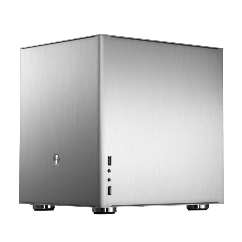 Obudowa do komputera Jonsbo V4 Micro-ATX Cube- srebrna Obudowa do komputera Jonsbo V4 Micro-ATX Cube- srebrna