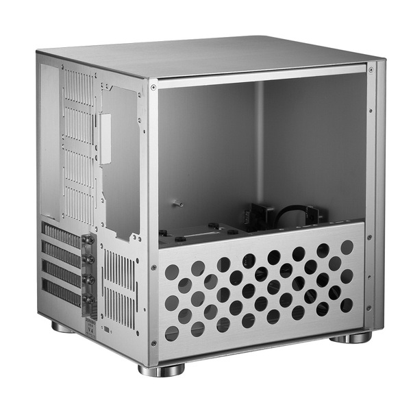 Zdjęcie produktu: Obudowa do komputera Jonsbo V4 Micro-ATX Cube- srebrna Zdjęcie produktu: Obudowa do komputera Jonsbo V4 Micro-ATX Cube- srebrna
