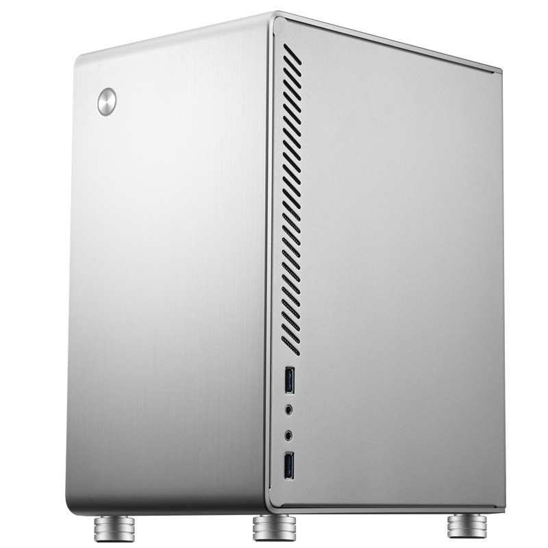 Obudowa do komputera Jonsbo U1 Plus Mini-ITX, hartowane szkło srebrna