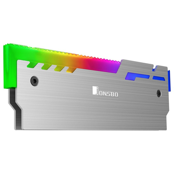 Zdjęcie produktu: Chłodzenie pamięci Jonsbo NC-3 2x ARGB-RAM srebrne Zdjęcie produktu: Chłodzenie pamięci Jonsbo NC-3 2x ARGB-RAM srebrne