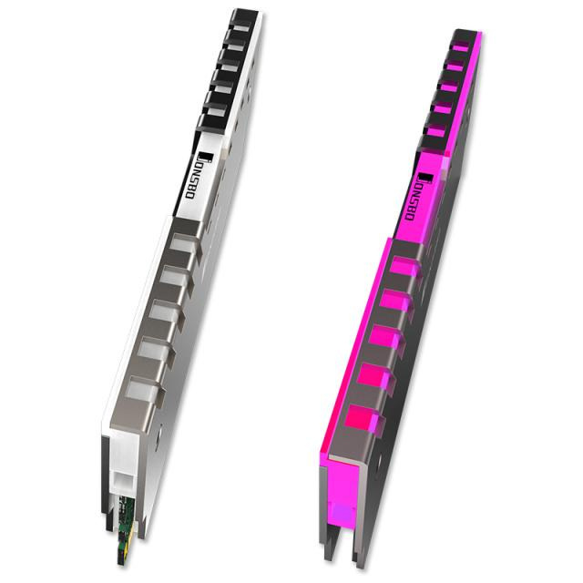 Chłodzenie pamięci Jonsbo NC-2 2x RGB-RAM srebrne Chłodzenie pamięci Jonsbo NC-2 2x RGB-RAM srebrne