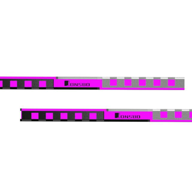 Chłodzenie pamięci Jonsbo NC-2 2x RGB-RAM srebrne Chłodzenie pamięci Jonsbo NC-2 2x RGB-RAM srebrne