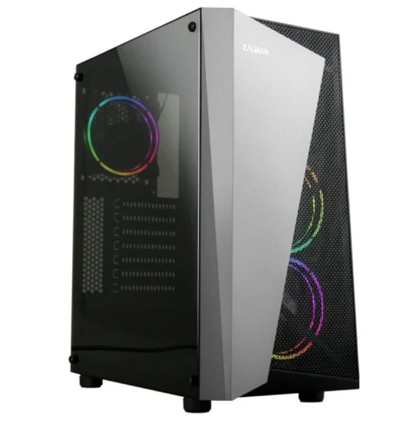 Obudowa do komputera Zalman S4 Plus Midi-Tower czarna Obudowa do komputera Zalman S4 Plus Midi-Tower czarna