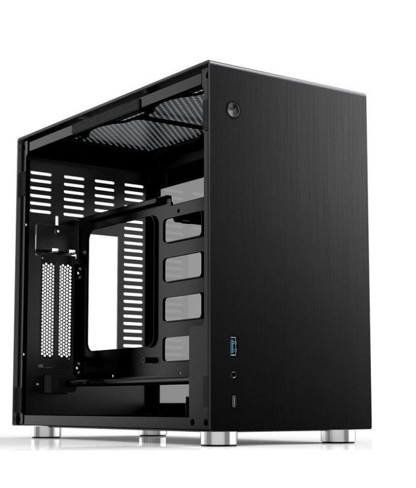 Zdjęcie produktu: Obudowa do komputera Jonsbo V10 ITX czarna Zdjęcie produktu: Obudowa do komputera Jonsbo V10 ITX czarna