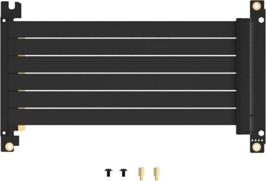 Zdjęcie produktu: Ssupd Riser płaski kabel PCIe 3.0, 180mm, czarny