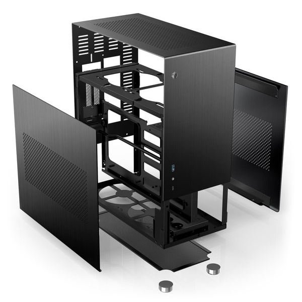 Zdjęcie produktu: Obudowa do komputera Jonsbo U3 Midi-Tower czarna Zdjęcie produktu: Obudowa do komputera Jonsbo U3 Midi-Tower czarna