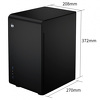 Miniatura zdjęcia: Obudowa do komputera Jonsbo U3 Midi-Tower czarna Miniatura zdjęcia: Obudowa do komputera Jonsbo U3 Midi-Tower czarna