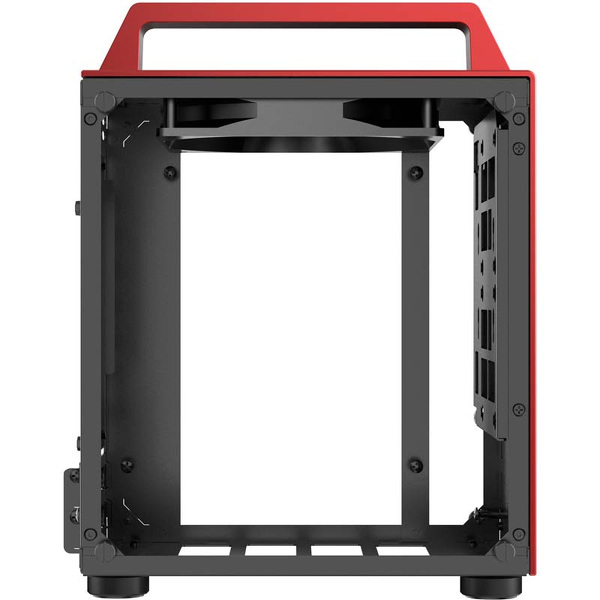 Zdjęcie produktu: Obudowa do komputera Jonsbo T8 Mini-ITX, hartowane szkło czerwona
