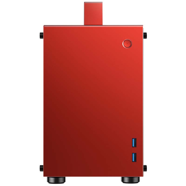 Zdjęcie produktu: Obudowa do komputera Jonsbo T8 Mini-ITX, hartowane szkło czerwona