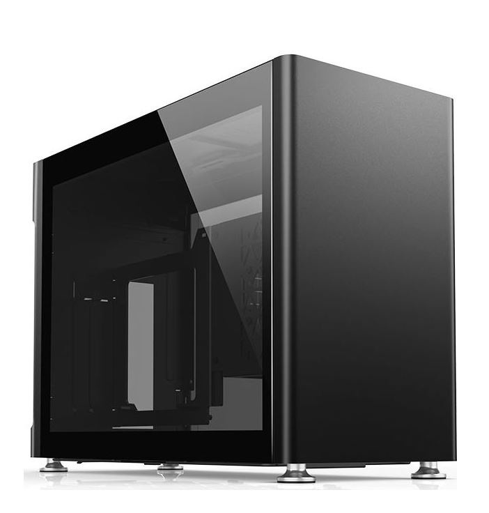 Obudowa do komputera Jonsplus i100 Pro ITX czarna Obudowa do komputera Jonsplus i100 Pro ITX czarna