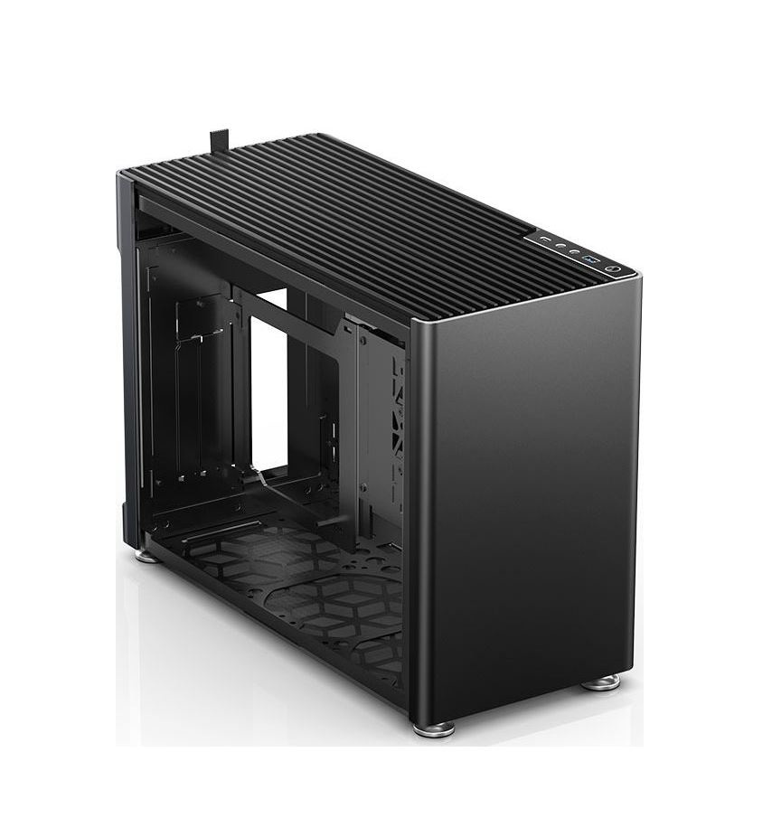 Obudowa do komputera Jonsplus i100 Pro ITX czarna Obudowa do komputera Jonsplus i100 Pro ITX czarna