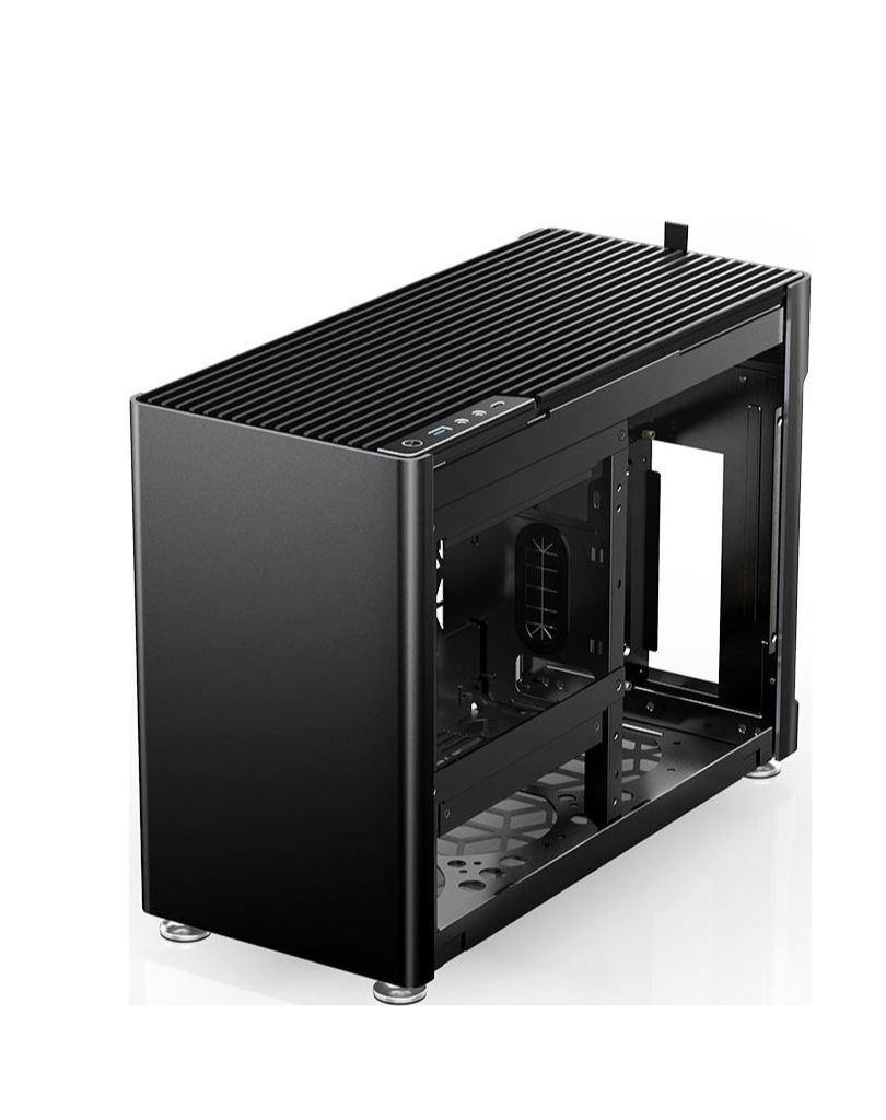 Obudowa do komputera Jonsplus i100 Pro ITX czarna Obudowa do komputera Jonsplus i100 Pro ITX czarna