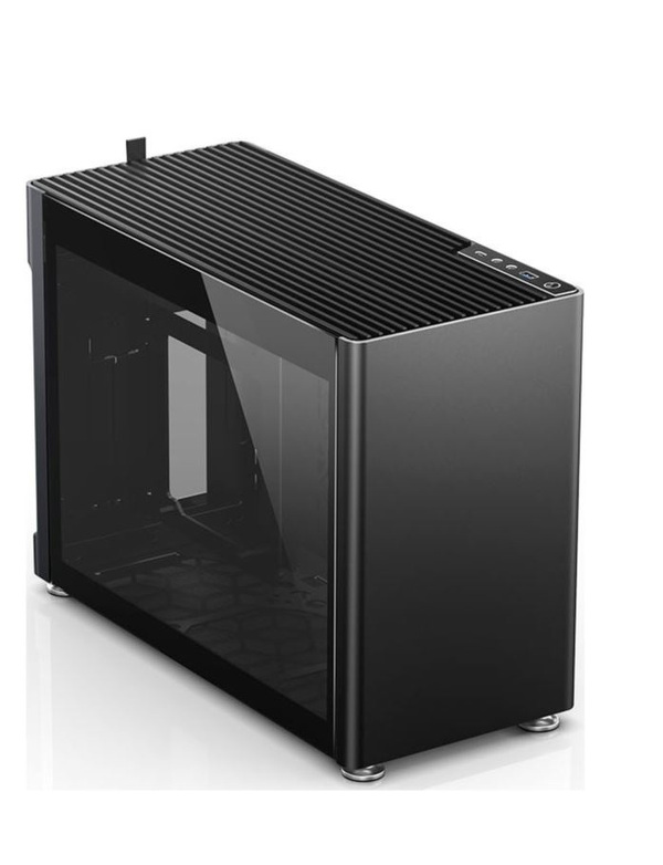 Zdjęcie produktu: Obudowa do komputera Jonsplus i100 Pro ITX czarna Zdjęcie produktu: Obudowa do komputera Jonsplus i100 Pro ITX czarna