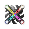 Miniatura zdjęcia: Wentylator Zalman 120mm ZM-SF120 PWM ARGB czarny
