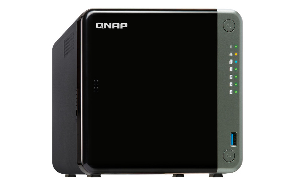 Zdjęcie produktu: Serwer plików QNAP TS-453D-4G rozbudowany do 8G 4-bay, Celeron J4125 quad-core 2.0 GHz, 8G RAM DDR4, 2x 2,5 GbE LAN, 2xUSB 2.0, 2xUSB 3.2, 1xHDMI, 1x PCIe Zdjęcie produktu: Serwer plików QNAP TS-453D-4G rozbudowany do 8G 4-bay, Celeron J4125 quad-core 2.0 GHz, 8G RAM DDR4, 2x 2,5 GbE LAN, 2xUSB 2.0, 2xUSB 3.2, 1xHDMI, 1x PCIe