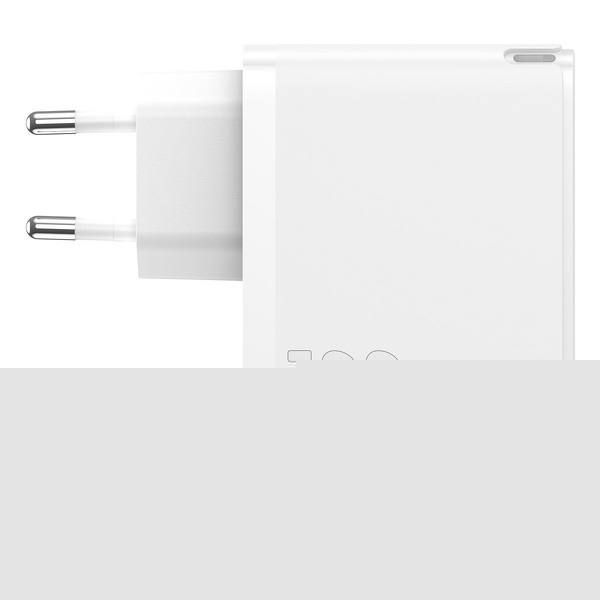 Zdjęcie produktu: Ładowarka sieciowa Baseus GaN2 Pro 100W, 2x USB A + 2x USB Typ-C - biała (CCGAN2P-L02) Zdjęcie produktu: Ładowarka sieciowa Baseus GaN2 Pro 100W, 2x USB A + 2x USB Typ-C - biała (CCGAN2P-L02)