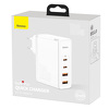 Miniatura zdjęcia: Ładowarka sieciowa Baseus GaN2 Pro 100W, 2x USB A + 2x USB Typ-C - biała (CCGAN2P-L02) Miniatura zdjęcia: Ładowarka sieciowa Baseus GaN2 Pro 100W, 2x USB A + 2x USB Typ-C - biała (CCGAN2P-L02)
