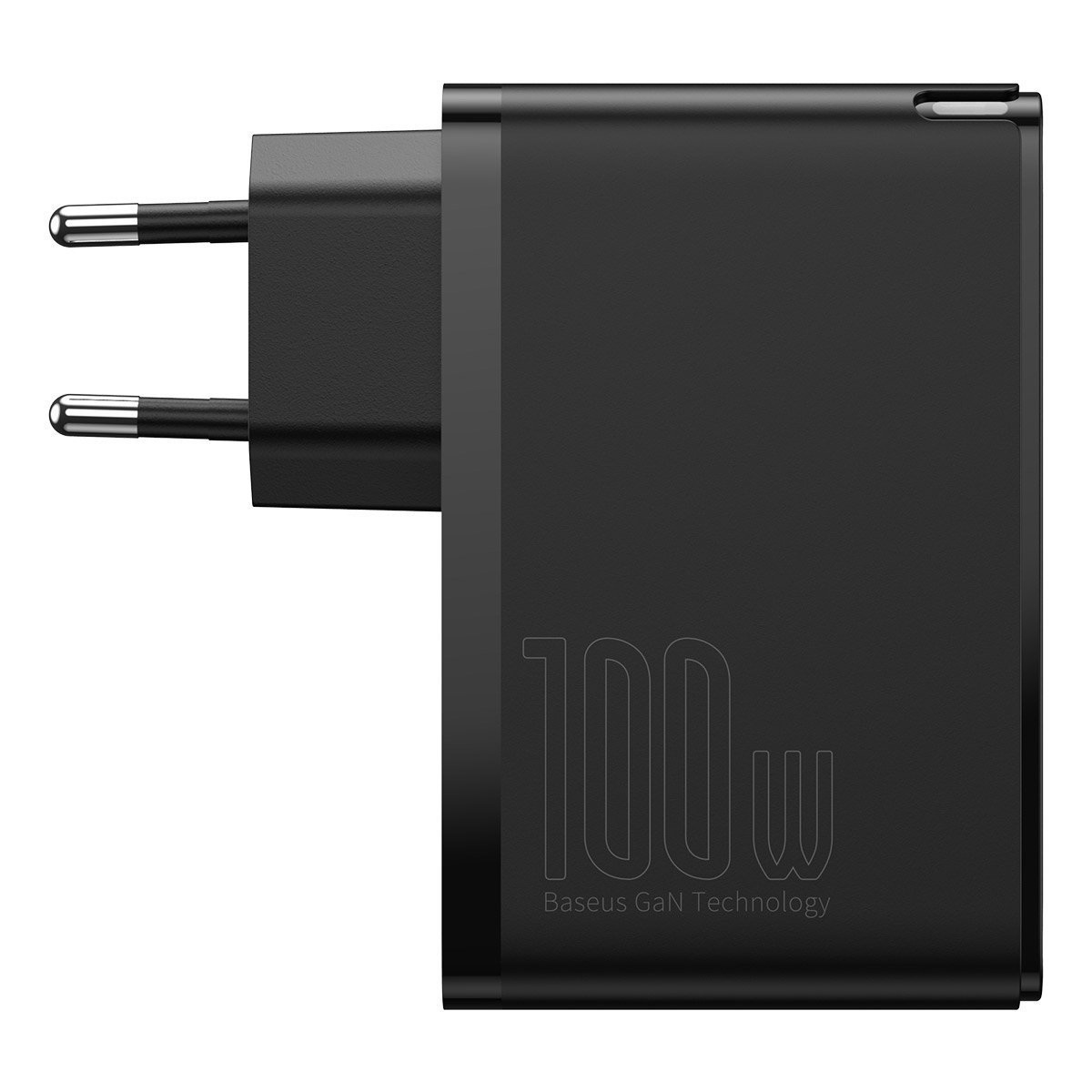 Ładowarka sieciowa Baseus GaN2 Pro 100W, 2x USB A + 2x USB Typ-C - czarna (CCGAN2P-L01)