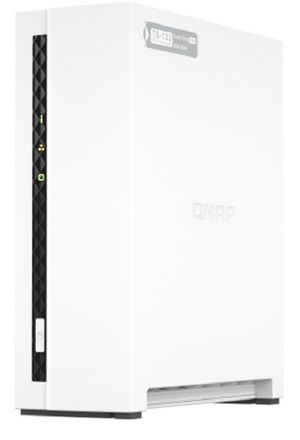 Miniatura produktu: Serwer plików QNAP TS-133 1-Bay NAS, Cortex-A55 1.8GHz, 4-core, 2GB RAM DDR4, 1x USB 3.2, 1x USB 2.0, 1x GbE LAN