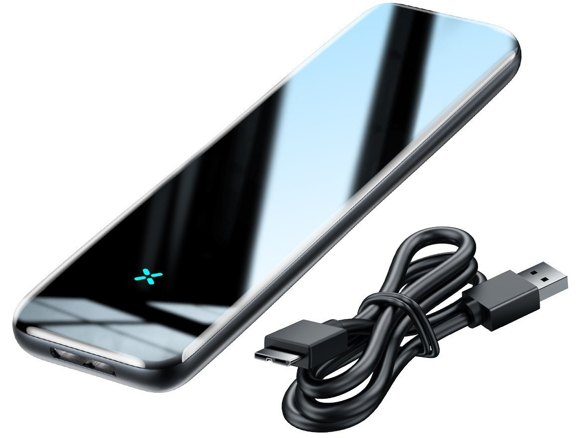 Obudowa zewnętrzna na dysk SSD M.2 (SATA) Baseus Full Speed Series, Micro USB - USB-A, 5Gbps - szara (CAYPH-D0G)