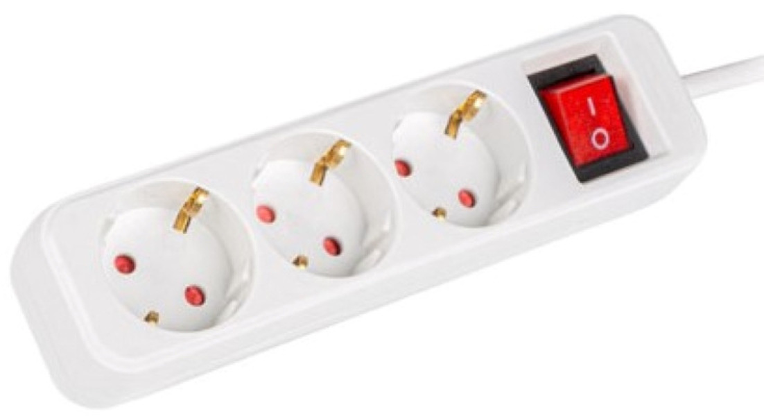 Zdjęcie produktu: Lanberg listwa 1.5m 3x 230V Schuko wyłącznik