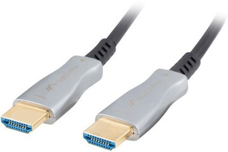 Miniatura produktu: Kabel HDMI M/M V2.0 20m Czarny Optyczny AOC Lanberg