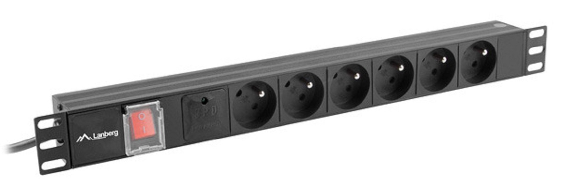 Zdjęcie produktu: Lanberg Rack Pdu 1U 16a 6x 230V Pl 2m